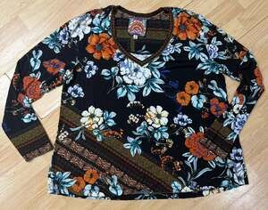 Johnny Was Long Sleeve Swing Top